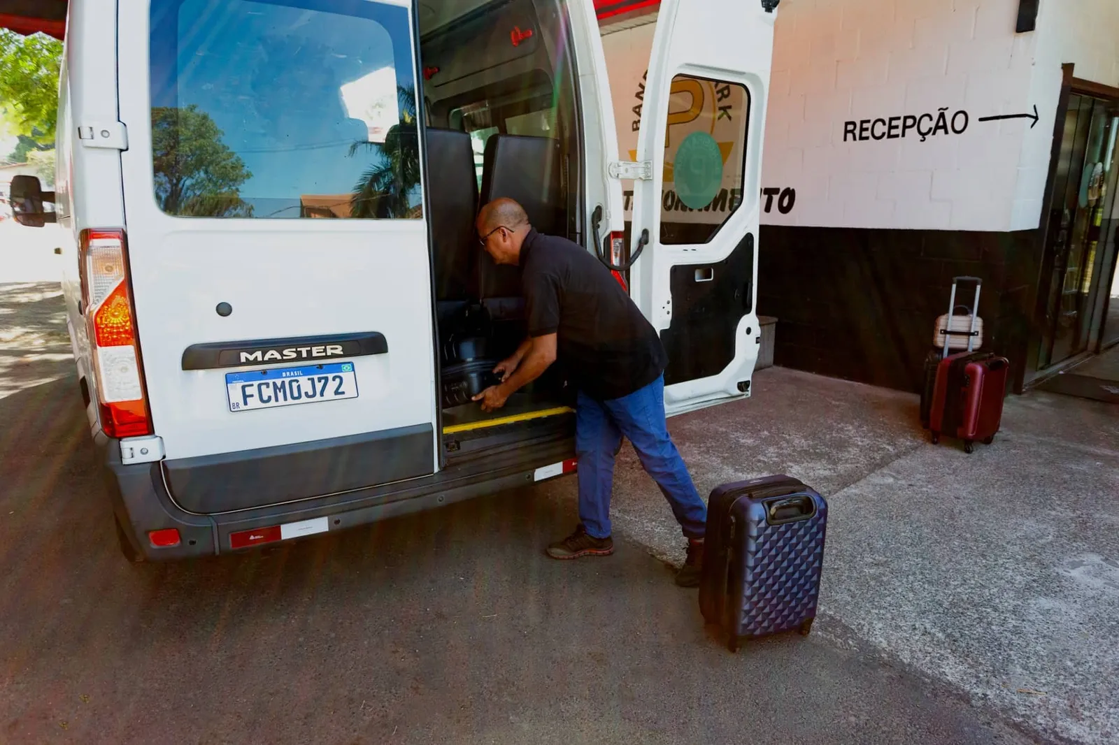 Como funciona o traslado do estacionamento até o terminal de Viracopos